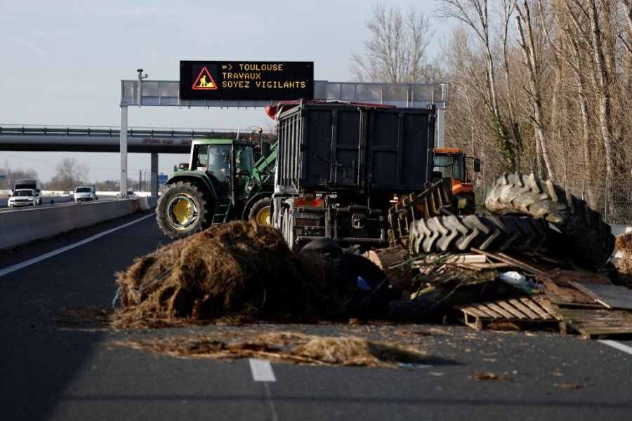 Αγροτική διαμαρτυρία στον αυτοκινητόδρομο