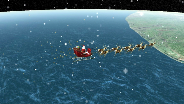 Ξεκίνησε το μεγάλο ταξίδι του Άη Βασίλη - Δορυφόροι παρακολουθούν την πορεία του