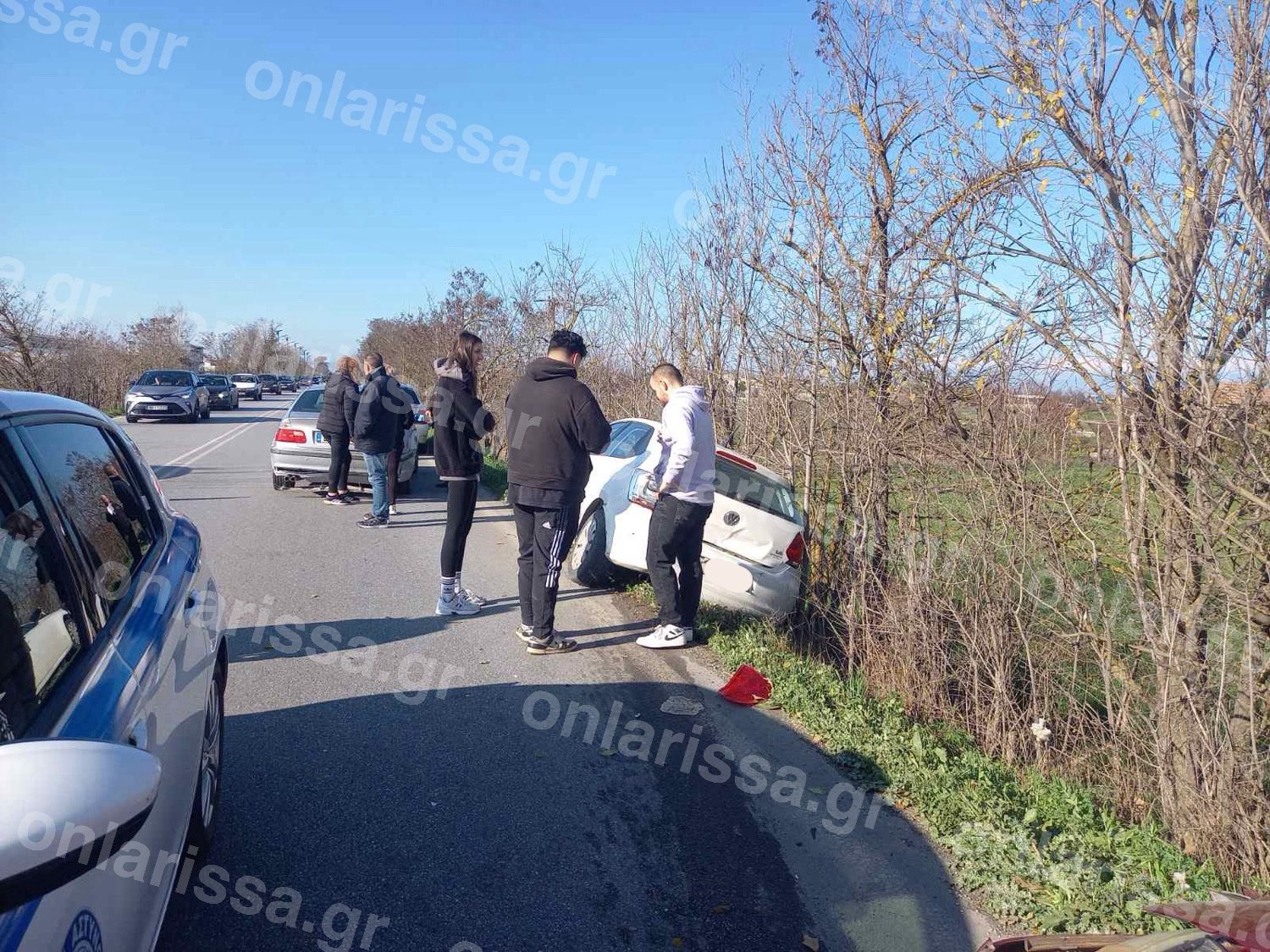 Λάρισα: Καραμπόλα τεσσάρων οχημάτων - Στο νοσοκομείο 22χρονη τραυματίας