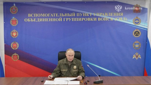 Πούτιν: Αν η Ουκρανία δεν επιθυμεί ειρηνική επίλυση, η Ρωσία θα πετύχει τους στόχους της με τη βία