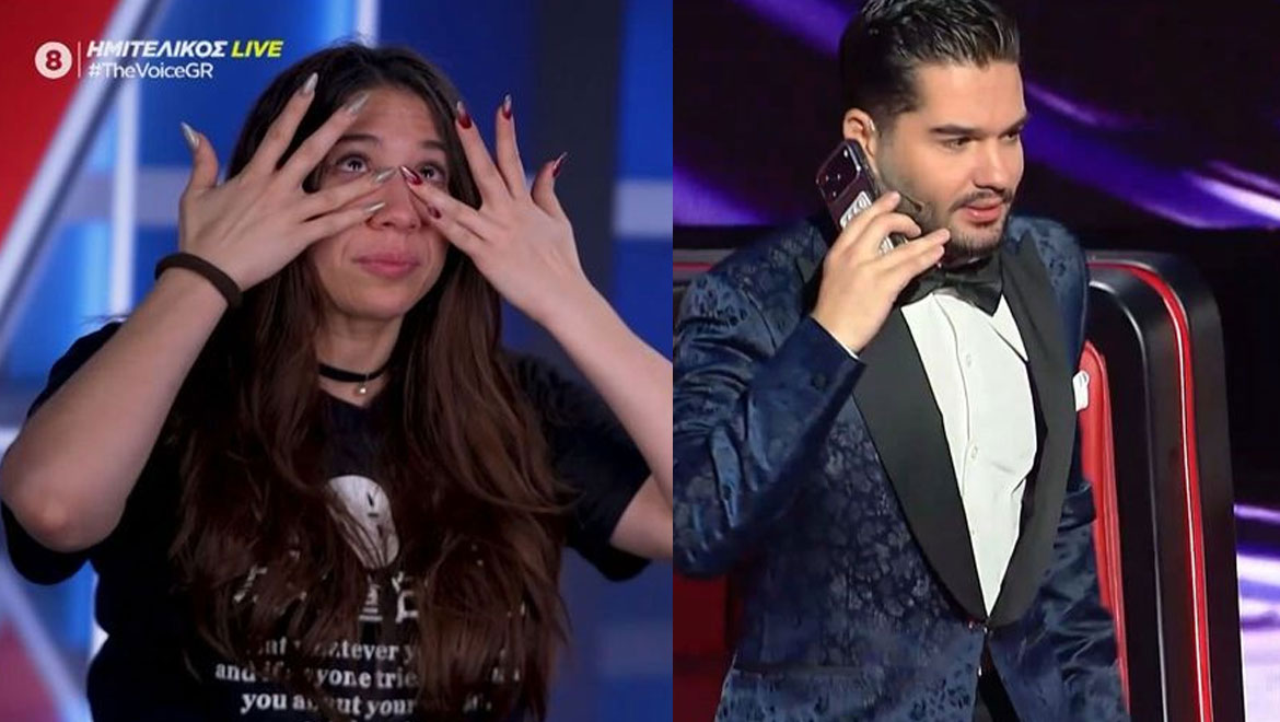 Συγκίνηση στον ημιτελικό του The Voice: «Η μαμά μου δεν ακούει πολύ καλά»