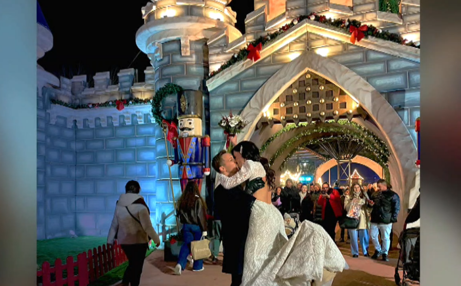 Παντρεύτηκαν και πήγαν για φωτογράφιση στον Μύλο των Ξωτικών