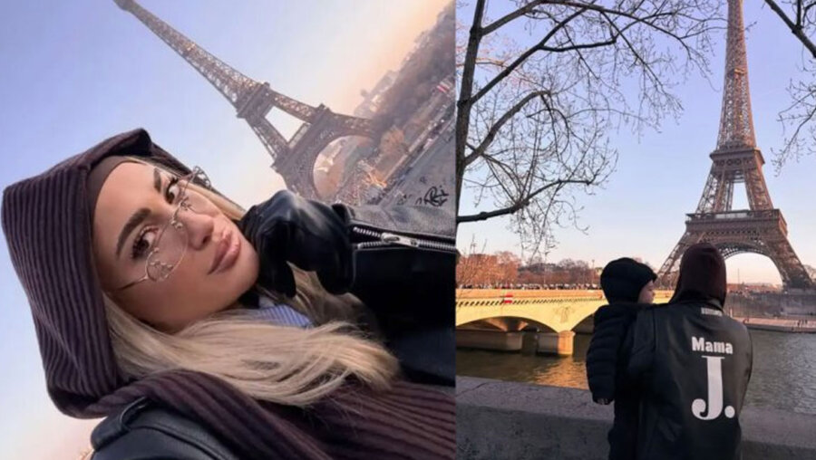 Παρίσι με άρωμα μητρότητας – Η Ιωάννα Τούνη και ο γιος της σε τρυφερά στιγμιότυπα