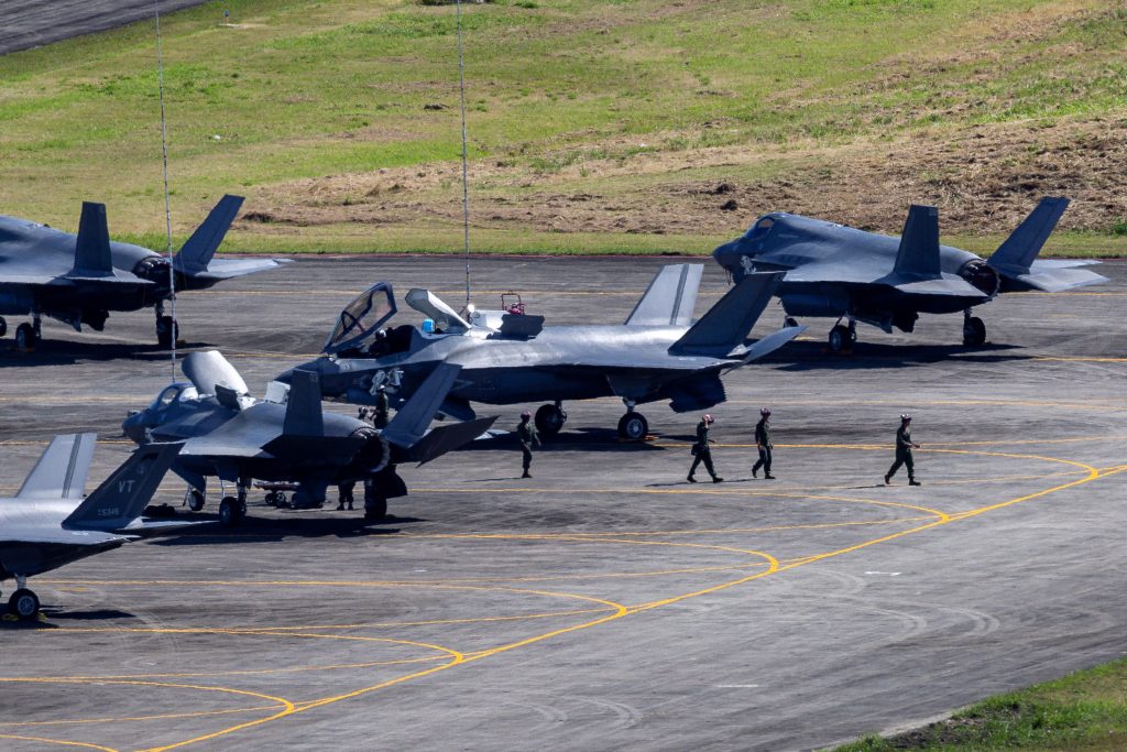 Mαχητικά αεροσκάφη ΗΠΑ αεροπορική βάση