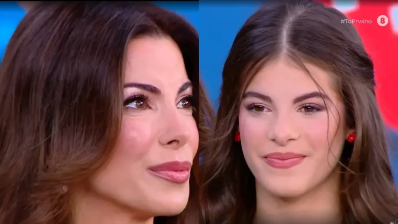 Λιόνα Βαρθακούρη: Η πρώτη τηλεοπτική εμφάνιση της 13χρονης κόρης του Χάρη και της Αντελίνας – Έκλεψε τις εντυπώσεις