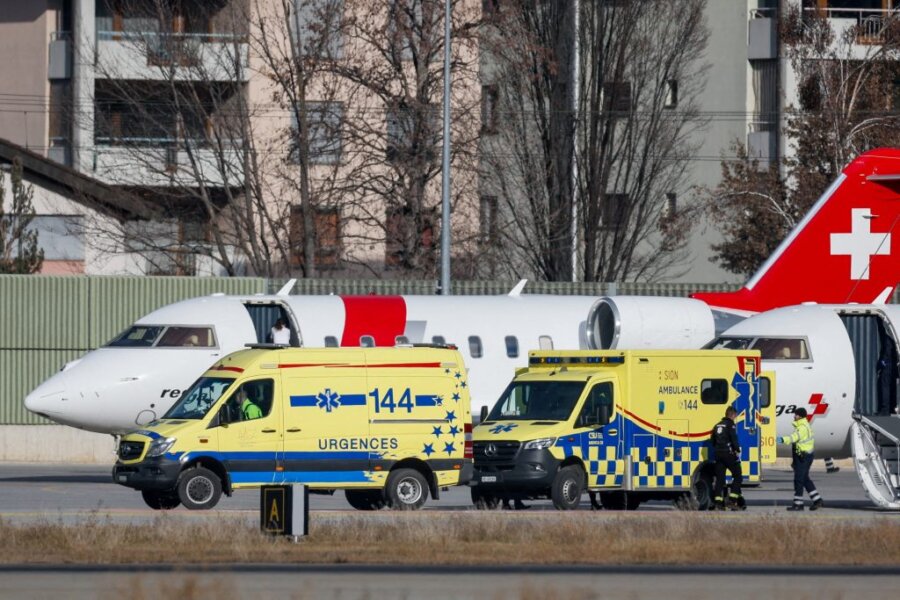 Επείγουσα διακομιδή στο αεροδρόμιο Κραν Μοντάνα