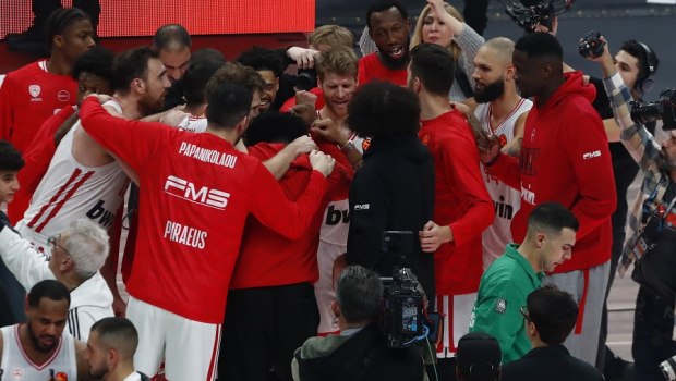 Ο Ολυμπιακός έφτασε τις 10 σερί νίκες κόντρα στον Παναθηναϊκό στη Euroleague