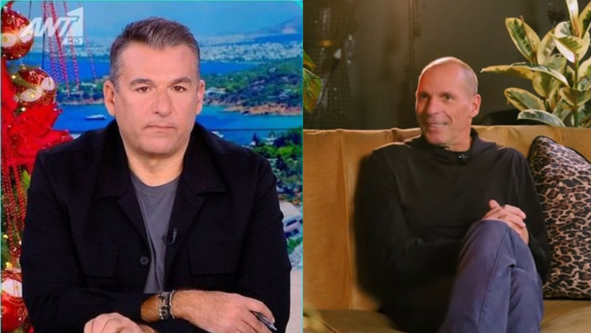 Γιώργος Λιάγκας: Ξέσπασε με τις δηλώσεις του Βαρουφάκη – «Εγώ είμαι ηλίθιος και οπισθοδρομικός κι εσύ είσαι ο μοντέρνος»