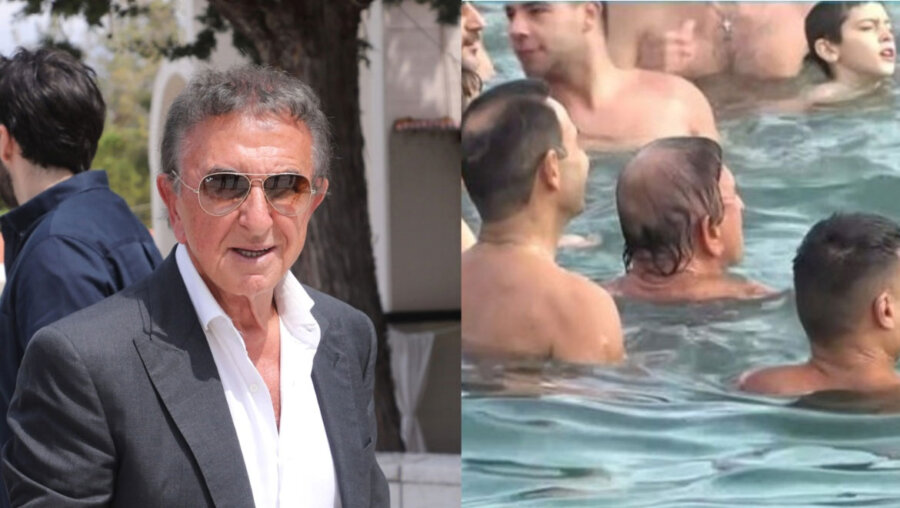 Αργύρης Παπαργυρόπουλος: Βούτηξε στα παγωμένα νερά της Γλυφάδας για να πιάσει τον ιερό σταυρό