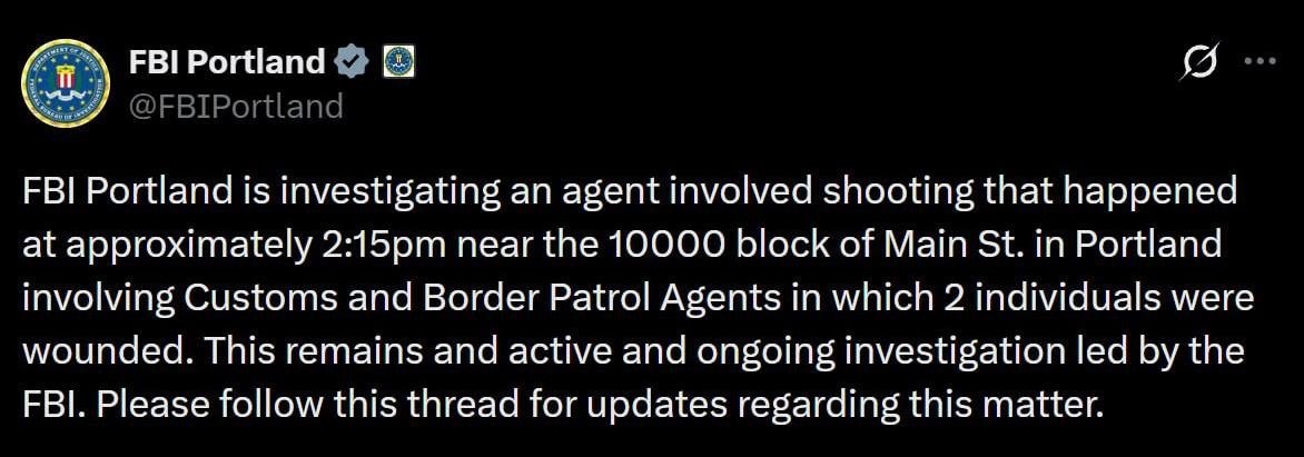 ΗΠΑ: Ομοσπονδιακοί πράκτορες πυροβόλησαν δύο άτομα στο Πόρτλαντ