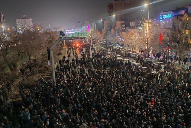 Διαδήλωση στο Ιράν