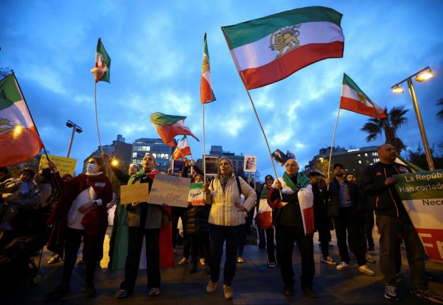 Διαδήλωση Ιρανών Ισπανία