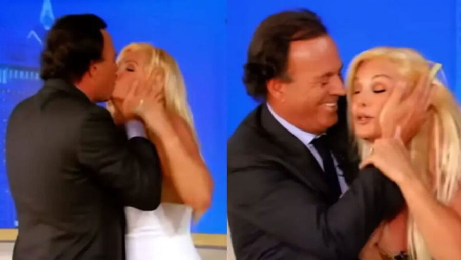 Julio Iglesias: Το βίντεο από το 2004 που κάνει τον γύρο του διαδικτύου – Το φιλί με το ζόρι σε γνωστή παρουσιάστρια