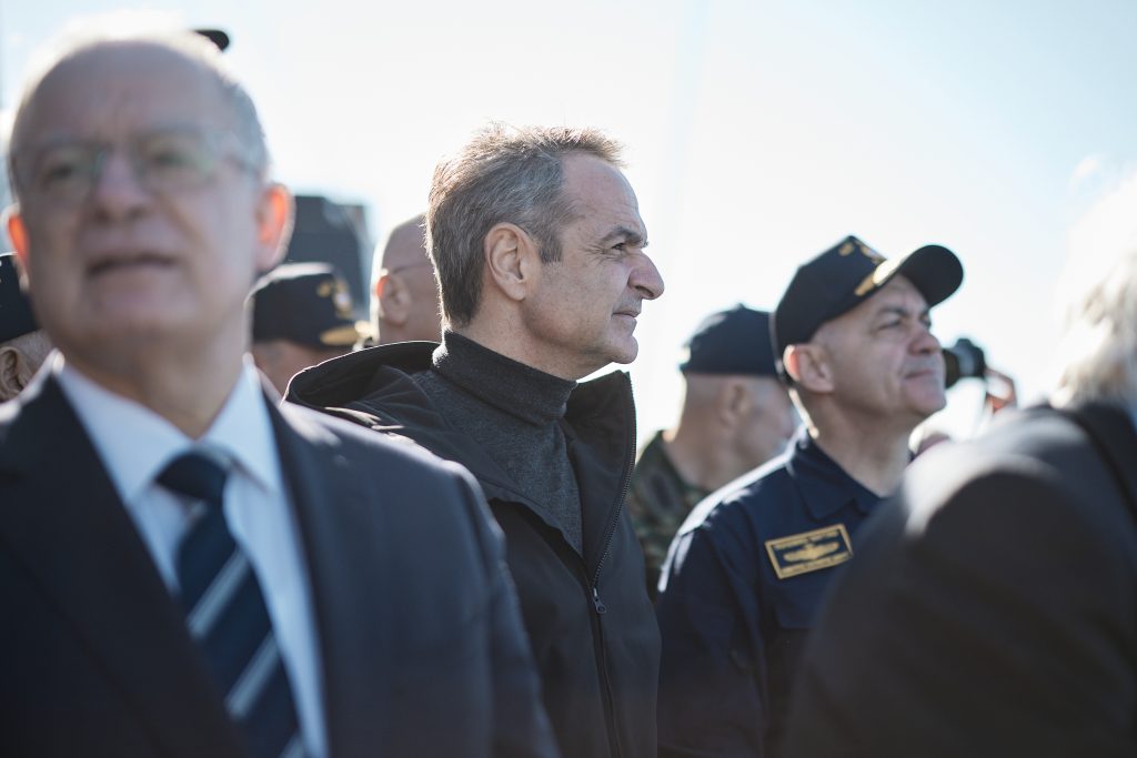 Μητσοτάκης για φρεγάτα «Κίμων»: Χρέος μου να παραδώσω μία πατρίδα πιο ασφαλή από ό,τι την παρέλαβα (video)