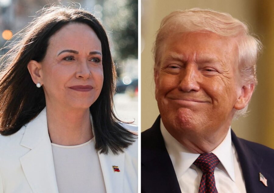 Γη και ύδωρ από την Ματσάδο στον Τραμπ: Ενόχληση της Νορβηγικής Επιτροπής Νόμπελ για το βραβείο που του χάρισε