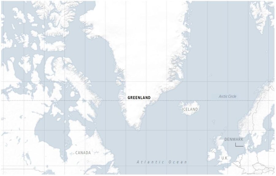 Οι χάρτες που εξηγούν γιατί ο Ντόναλντ Τραμπ θέλει τη Γροιλανδία