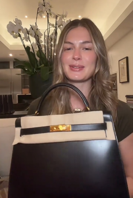 Επένδυση χιλιάδων ευρώ: Η Αμαλία Κωστοπούλου απέκτησε τη δεύτερη Hermes τσάντα της