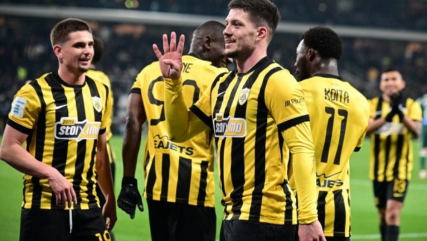 ΑΕΚ – Παναθηναϊκός 4-0: Με τέσσερα γκολ του Γιόβιτς η «Ένωση» (vid)