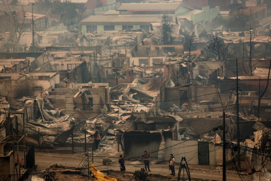 Χιλή: Στους 18 οι νεκροί από τις ανεξέλεγκτες πυρκαγιές – Φόβοι για περαιτέρω αύξηση