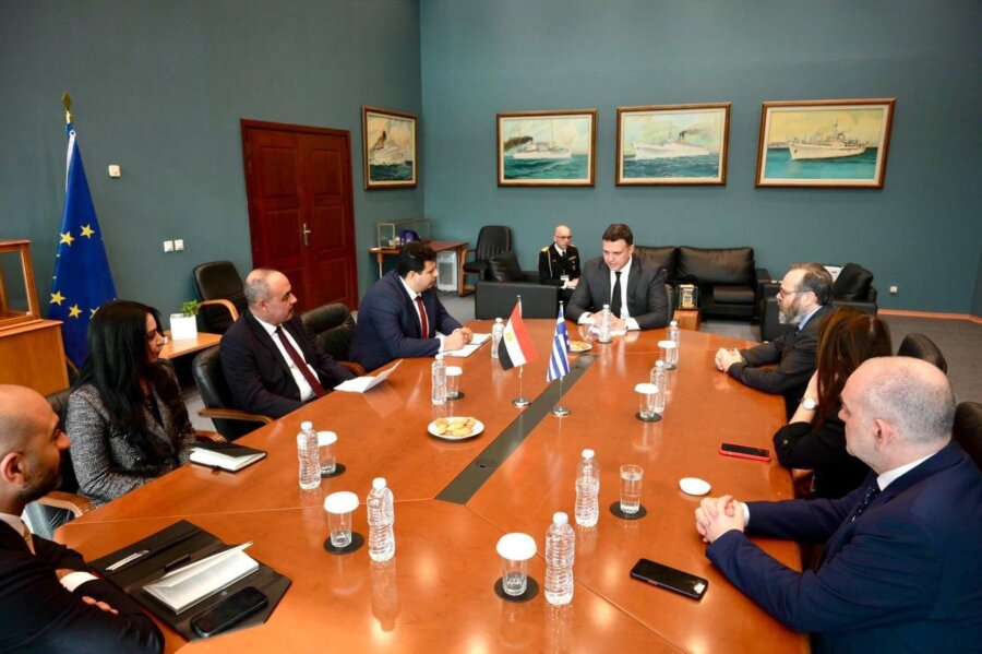 Βασίλης Κικίλιας: «Οι θαλάσσιες μεταφορές ενώνουν στρατηγικά Ελλάδα και Αίγυπτο»