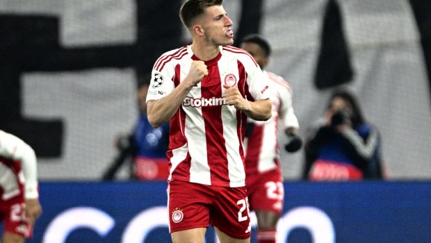 Ιδανικό ξεκίνημα με γκολ για τον Ολυμπιακό – Άνοιξαν το σκορ οι «ερυθρόλευκοι με Κοστίνια (1-0, vid)