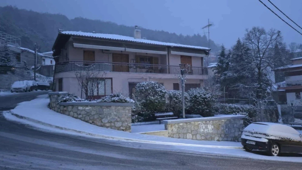 Κακοκαιρία: Ποιες περιοχές έχουν ντυθεί στα λευκά - Πού σημειώνονται χιονοπτώσεις