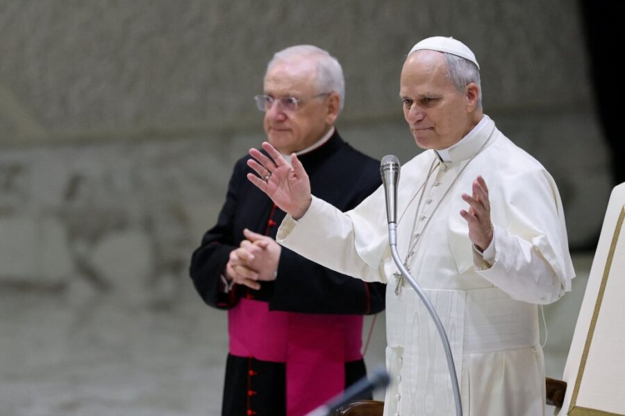 Πάπας Λέων XIV ομιλία