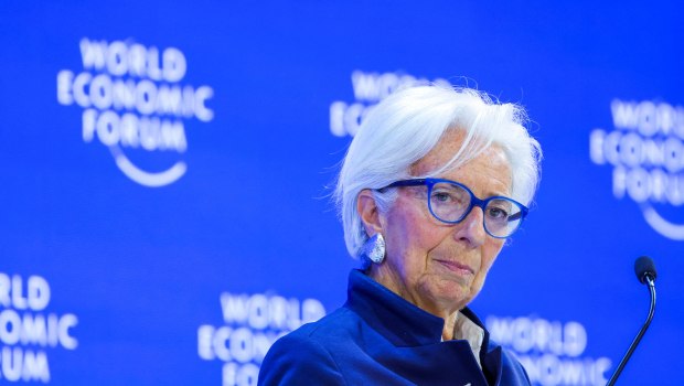 Νταβός: «Ευχαριστώ αυτούς που επικρίνουν» την Ευρώπη, είπε η Κριστίν Λαγκάρντ