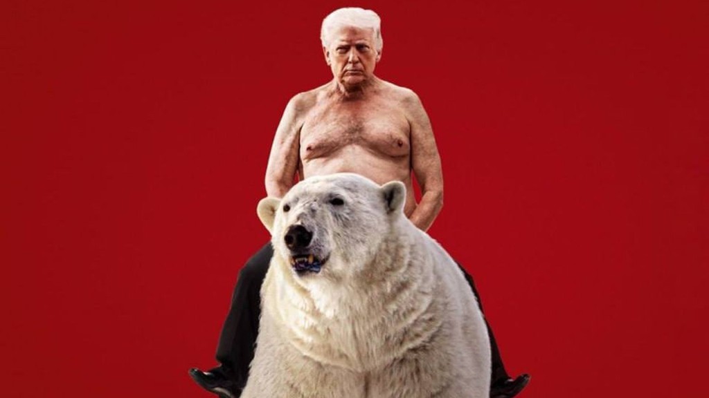 Ο Τραμπ γυμνός πάνω σε πολική αρκούδα: Το Economist προειδοποιεί για το μέλλον του ΝΑΤΟ