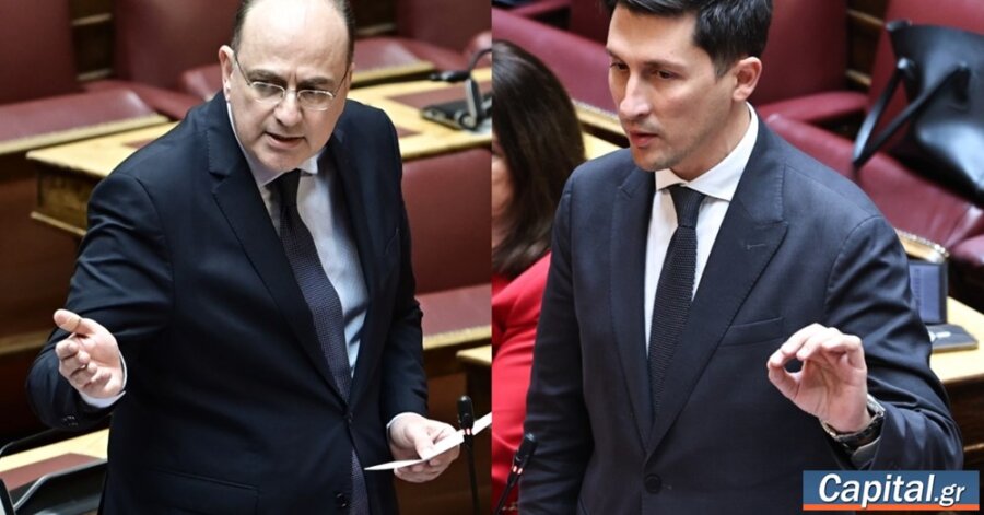 Ένταση Χριστίδη-Λαζαρίδη στη Βουλή: "Η πολιτική θέλει θάρρος"