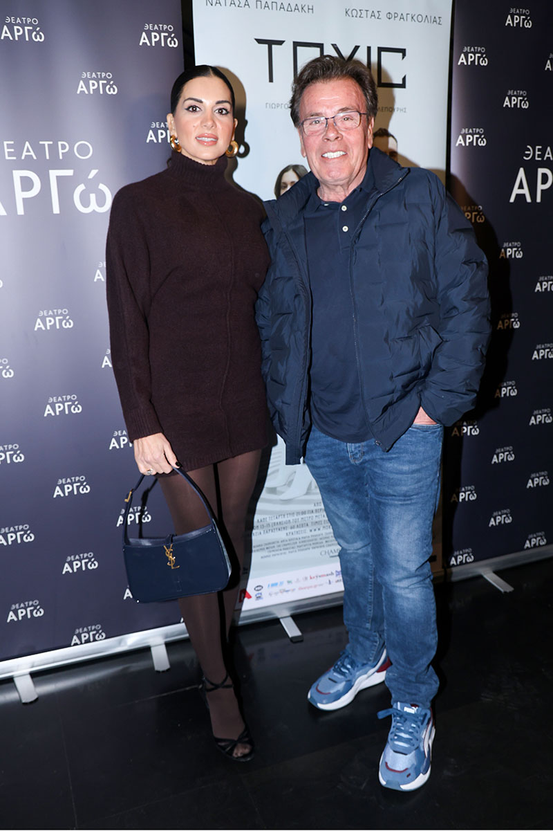 «Toxic»: Η Σταματίνα Τσιμτσιλή και ο Δημήτρης Παπανώτας στη θεατρική πρεμιέρα του Κώστα Φραγκολιά