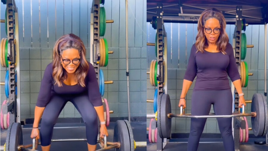 Oprah Winfrey ετών 72: Γιόρτασε τα γενέθλιά της κάνοντας deadlifts στο γυμναστήριο!