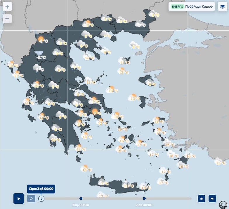 Καιρός: Πότε έρχονται τα έντονα φαινόμενα με βροχές και καταιγίδες
