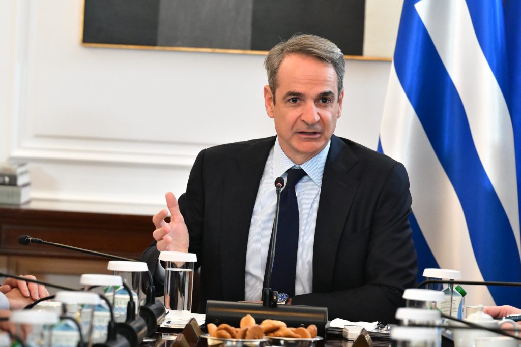 Κυριάκος Μητσοτάκης συνάντηση