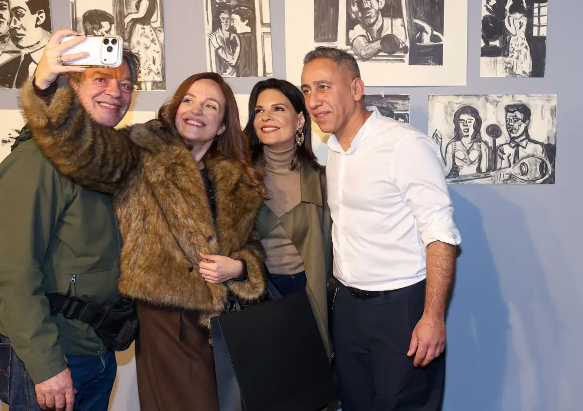 Γιάννης Τσορτέκης – Έλενα Μαυρίδου: Σπάνια κοινή δημόσια εμφάνιση του ζευγαριού - Πού βρέθηκαν;