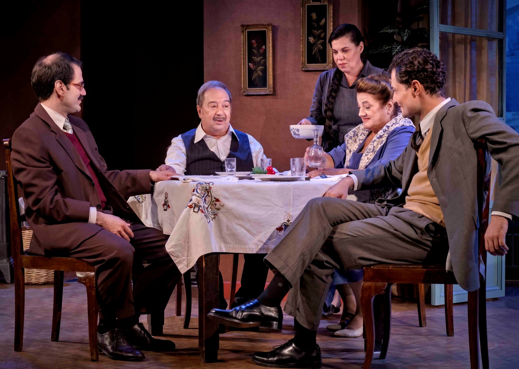 «Η δεξιά, η αριστερά και ο κυρ-Παντελής» σε σκηνοθεσία Στ. Φασουλή στο Θέατρο Εταιρείας Μακεδονικών Σπουδών