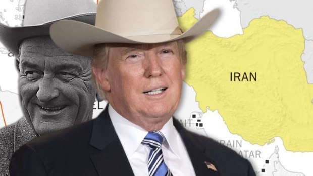 Το παράδειγμα του Λύντον Τζόνσον στο Βιετνάμ μπορεί να ακολουθήσει ο Τραμπ στο Ιράν