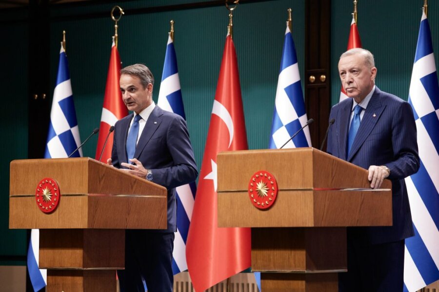 Ολοταχώς προς το ΑΣΣ Αθήνα και Άγκυρα: Η ατζέντα Μητσοτάκη – Ερντογάν και τα «αγκάθια» του διαλόγου