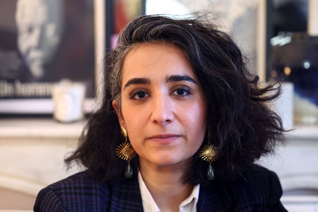 Ναργκές Μοχαμμαντί πορτραίτο