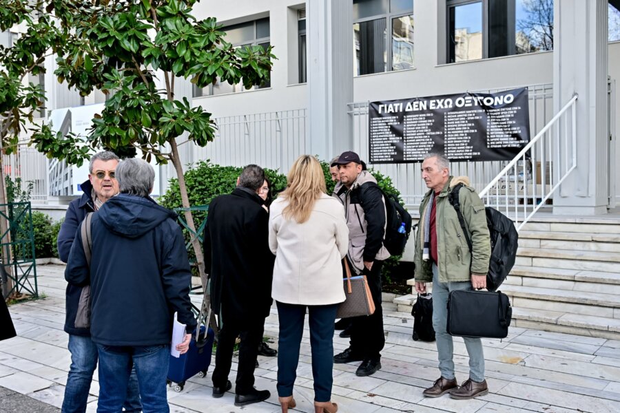 ΔΙΚΗ ΣΤΗΝ ΛΑΡΙΣΑ ΓΙΑ ΤΟ ΒΙΝΤΕΟ ΤΗΣ ΕΜΠΟΡΙΚΗΣ ΑΜΑΞΟΣΤΟΙΧΙΑΣ ΤΩΝ ΤΕΜΠΩΝ  (EUROKINISSI)