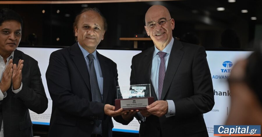 Συνάντηση Ν. Δένδια με τον ΥΠΑΜ της Ινδίας Ρ. Σινγκ