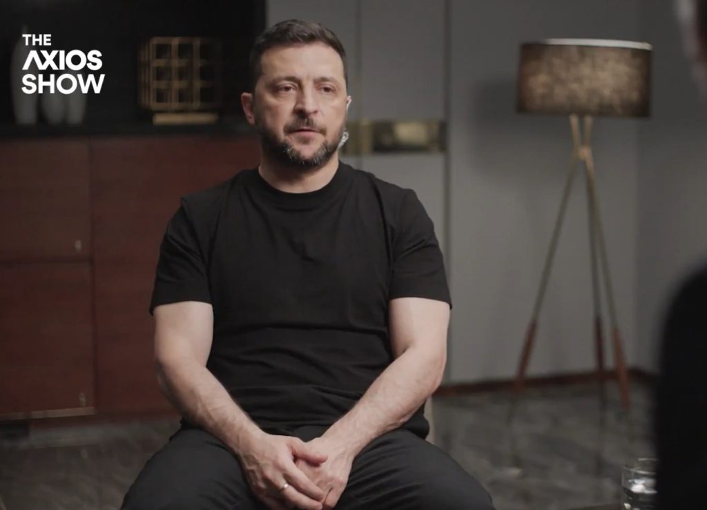 Βολοντίμιρ Ζελένσκι συνέντευξη