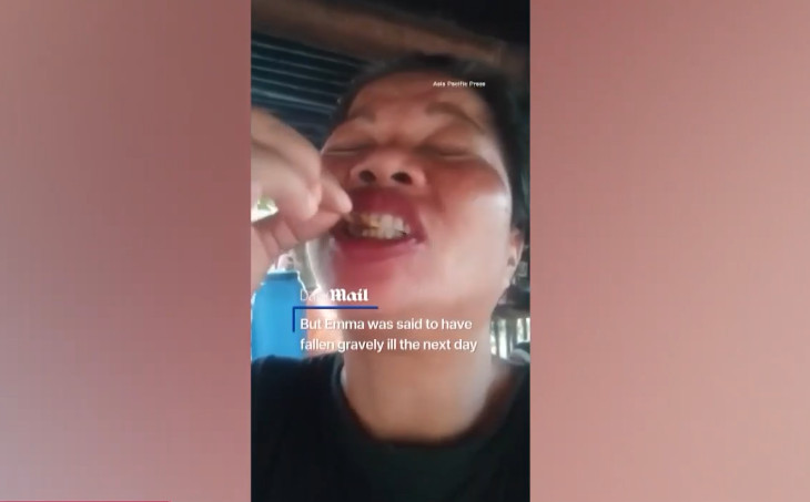 Έφαγε «καβούρι – διάβολο» on camera και πέθανε – Τραγική κατάληξη για γνωστή food blogger