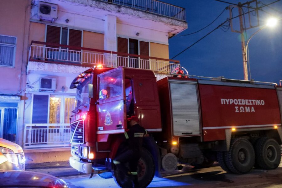 Πυροσβεστικό όχημα Λαμία