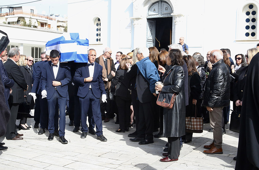 Λένα Παπαληγούρα: Ο συγκινητικός επικήδειος λόγος για τον πατέρα της, Αναστάση Παπαληγούρα