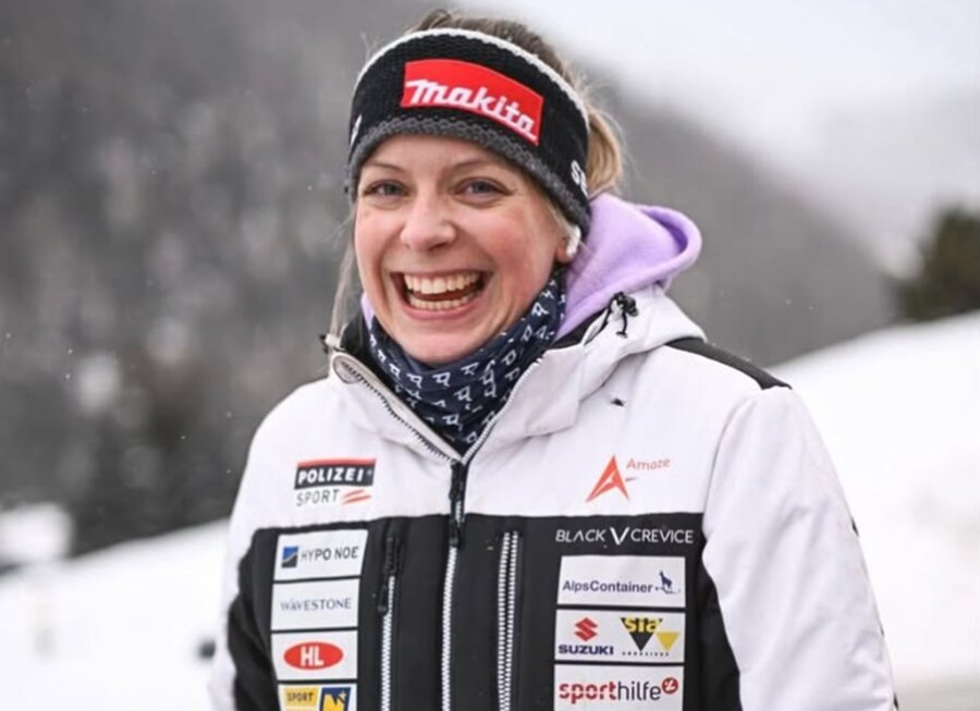 Υπόδειγμα θέλησης: Η Κατρίν Μπάιερλ αγωνίζεται στο Μιλάνο μετά από εγκεφαλικό και σπασμένο πόδι!