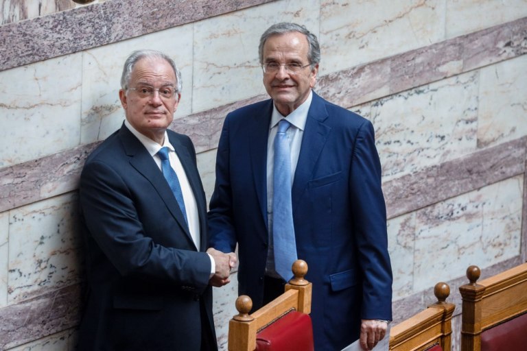 Σαμαράς σε Τασούλα: Η επίσκεψη Μητσοτάκη στην Άγκυρα «επέτεινε την αίσθηση του κινδύνου της παγιοποίησης τετελεσμένων σε βάρος της Ελλάδας»