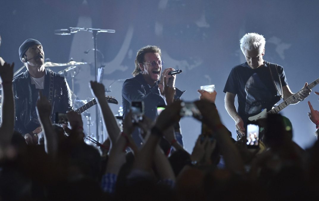 Larry Mullen Jr, The Edge, Bono, Adam Clayton