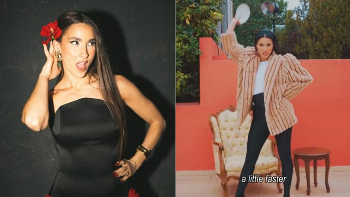 Evangelia: Σπάει πιάτα, χορεύει συρτάκι και απογειώνει το κινηματογραφικής αισθητικής βίντεο κλιπ του Paréa