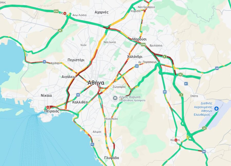 Καθαρά Δευτέρα: Σε εξέλιξη η έξοδος των εκδρομέων για το τριήμερο - Ποιοι δρόμοι είναι στο «κόκκινο»